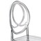Fabulaxe Modern Acrylic Phoenix Dining Chair, Stackable Transparent Chair, Clear Acrylic Chair, 4PK QI004659.CL.4 - alternate 3